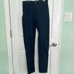 JC JQ dark blue skinny jeans size large